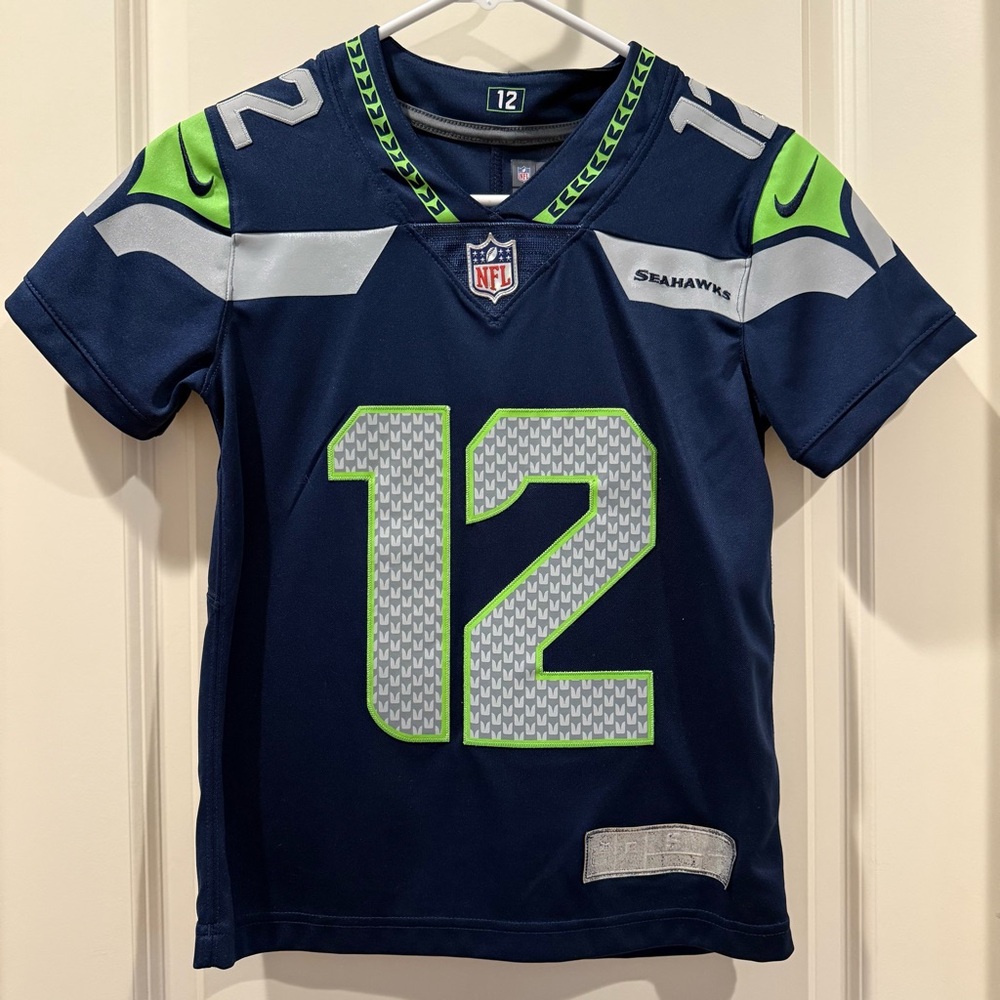 Nike On Field Seattle Seahawks 12th Man Fan NFL Football Jersey